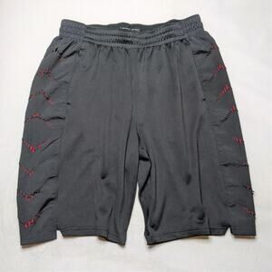 Vintage Champs Sports Shorts Men's XL | 90s Retro Black & Red Streetwear